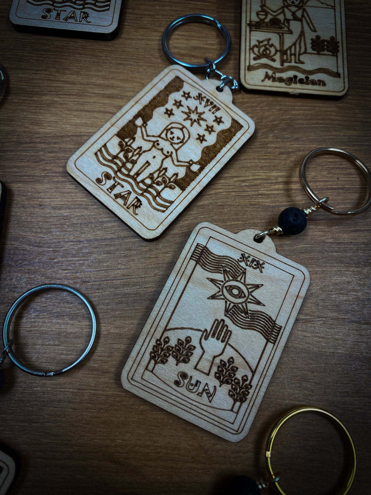 Tarot Keychains