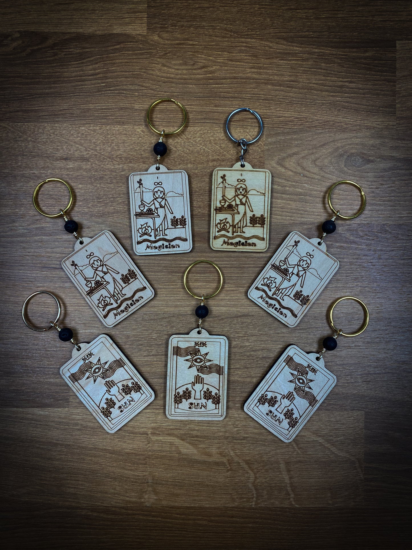 Tarot Keychains