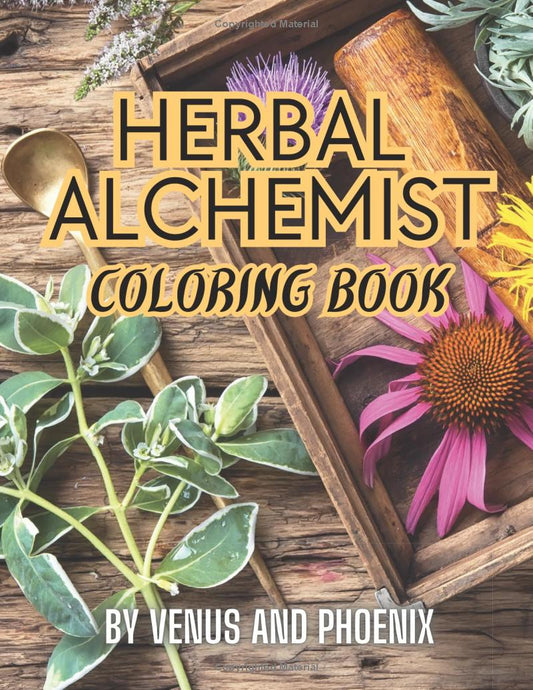 Herbal Alchemist - Coloring book